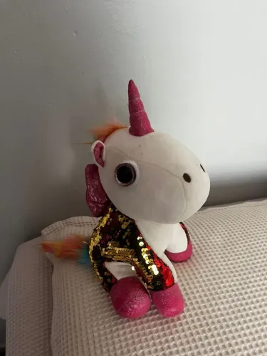 Ursinho de pelúcia unicórnio