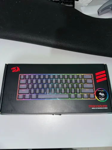 Teclado Mecânico Redragon Gamer Fizz RGB - Seminovo