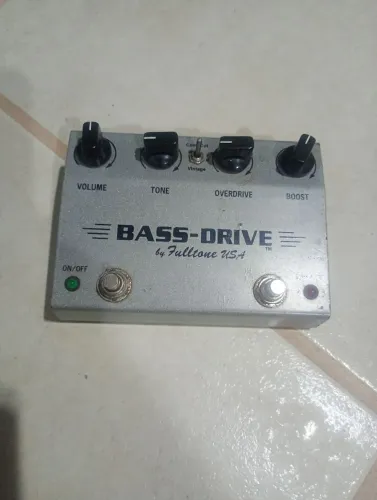 Pedal Bass drive fulltone aceito pedais 