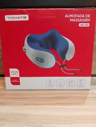 ALMOFADA DE MASSAGEM RECARREGAVEL 3.7W TOMATE AM-132