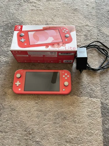 Nintendo Switch Lite + Caixa + Carregador original