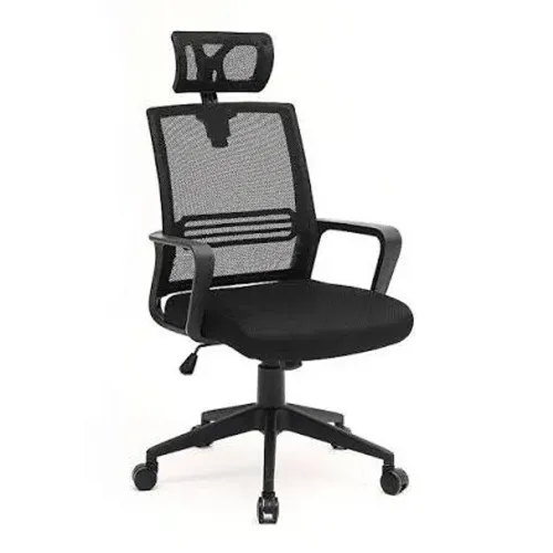 CADEIRA ESCRITORIO DIRETOR ERGONOMICA PRETO(MOCH-DIRNBF/BK)