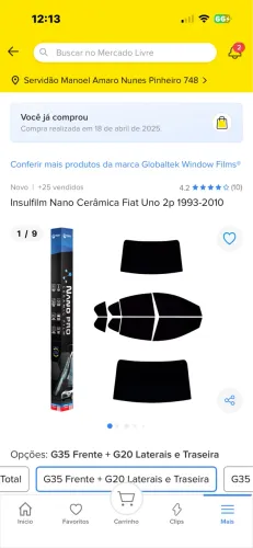  Insulfilm Nano Ceramica Fiat