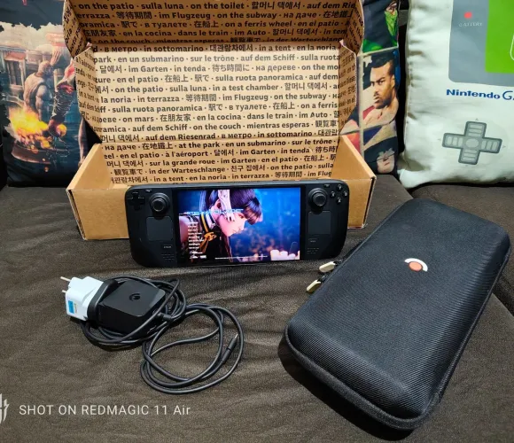 Steam Deck Oled 512gb - TOP! (Aceito Olx pay)