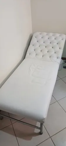 Divã Branco Usado - 1,86m x 65,5cm