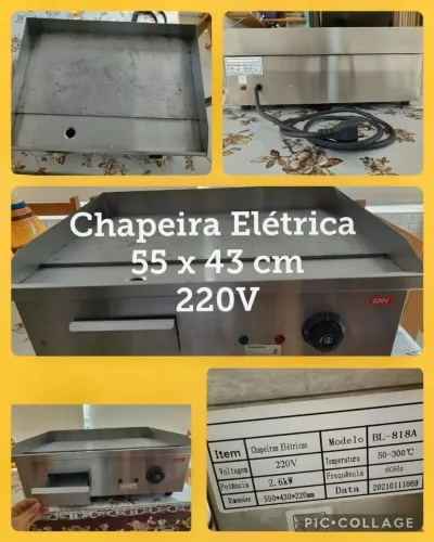 Chapa elétrica 220 v