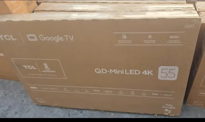 Smart TV 55" TCL 4K UHD MiniLED