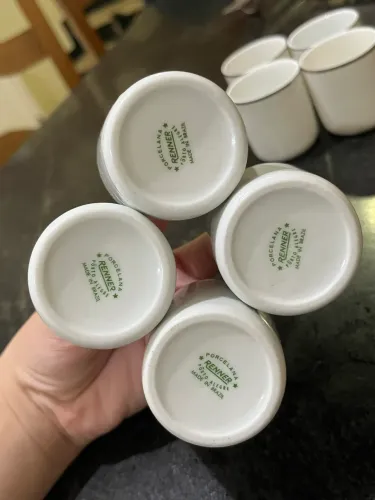 Conjunto 4 Copos em Porcelana - Renner Porto Alegre