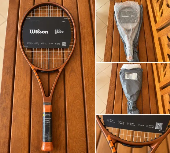 Raquete Tênis Wilson Pro Staff 97L V14 - Nova