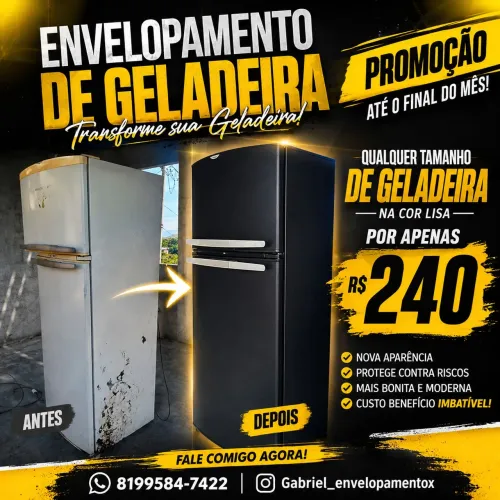 Vendemos adesivos para envelopamento