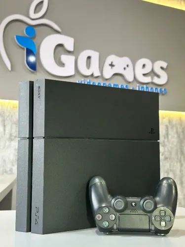 Ps4 Fat 500gb + Jogo de Brinde Garantia Loja Física iGames