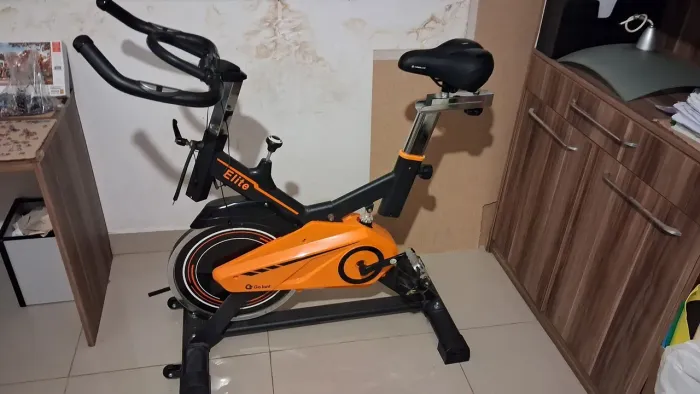 ?Bicicleta Ergométrica Spinning Gallant Elite 13kg - Resist Mecânica (Ótimo Estado)