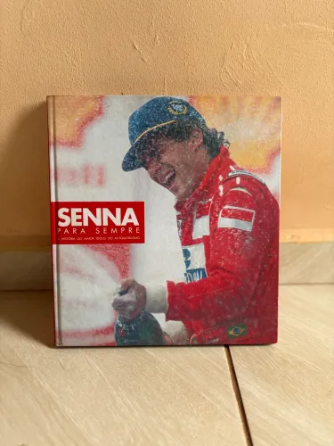 LIVRO AYRTON SENNA - SENNA PARA SEMPRE