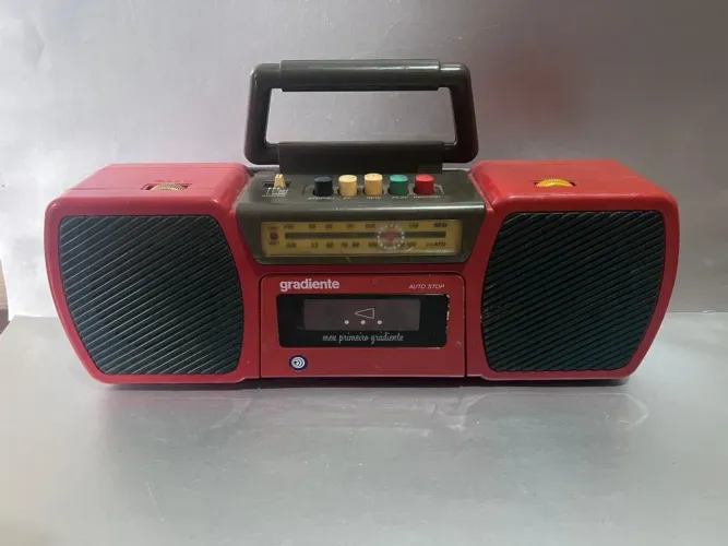 Rádio gravador gradiente 