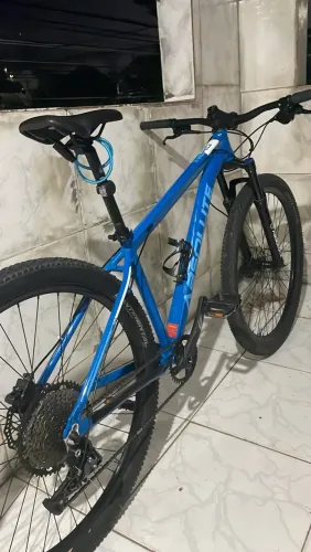 Bike absolute Azul com K7 $2100