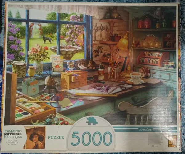 Quebra Cabeça Grow 5.000 peças - Ateliê