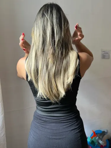 Cabelo brasileiro mesclado 