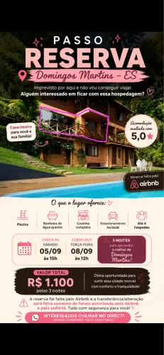 Hospedagem em domingo matins