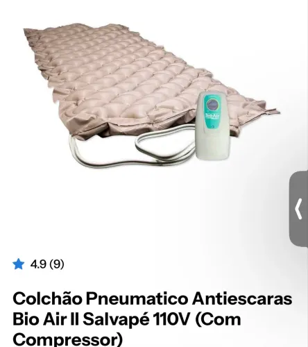 Colchão Pneumatico Antiescaras Bio Air 