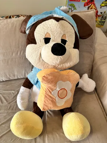 Pelúcia gigante minnie, 100cm, nova.