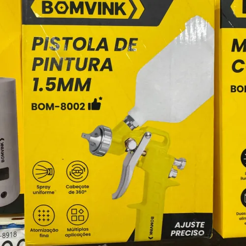Pistola de pintura ajuste preciso cabeçote 360?