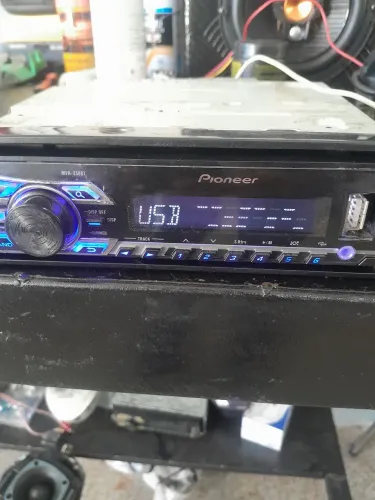 Som pionner com Bluetooth original, bem conservado