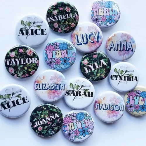 Bottons e Broches para lembrancinha