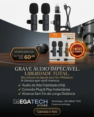MICROFONE SEM FIO