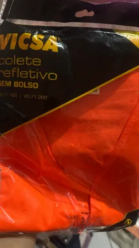 Vende-se colete refletivo laranja