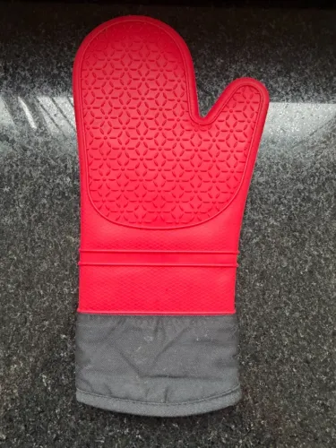 Luva Anti-Queimaduras De Silicone Para Micro-Ondas