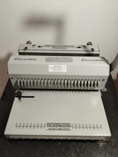 Encadernadora com fechadora conjugada wire-o 2x1 
