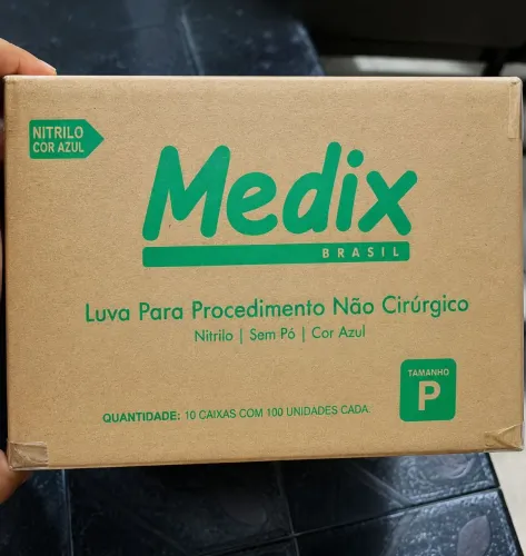 Luvas nitrilicas