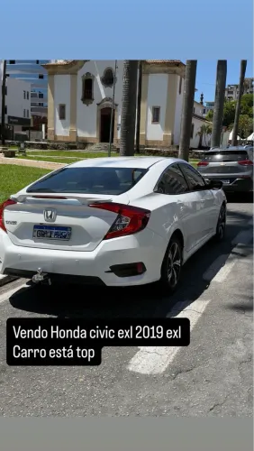 Honda Civic Sedan EXL 2.0 Flex 16V Aut.4p 2019