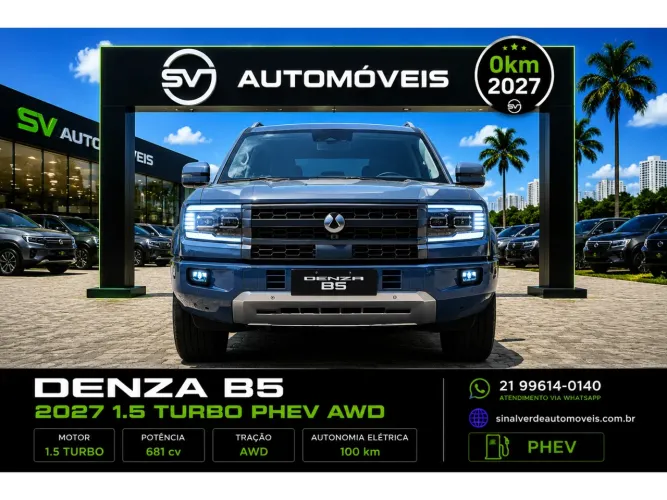 Denza B5 SUV híbrido plug-in 2027
