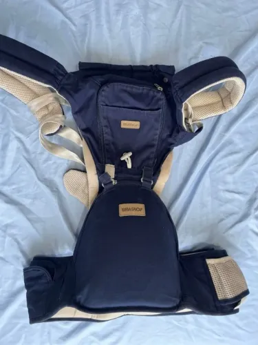 Canguru Bebê Ergonómico com Assento de Quadril / Hipseat