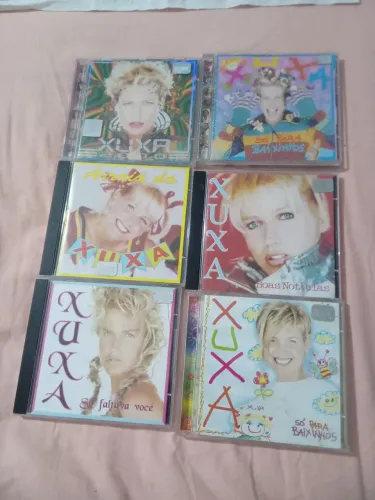 Lote 6 CDs Xuxa originais