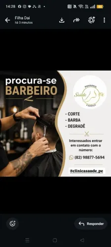 Vaga de barbeiro 