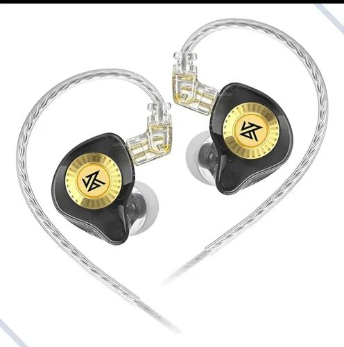 Fone De Ouvido Kz Edx Pro Sem Microfone Preto