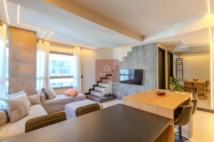 Duplex moderno em Moema, frente ao parque das bicicletas 72 m² planta diferenciada TODO MO