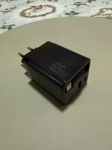 Carregador GaN Essager 65W USB-C Cabo Retrátil