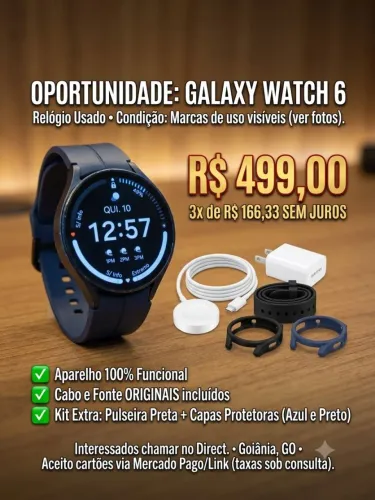 Smartwatch Galaxy 6 samsung