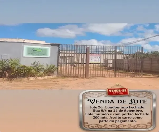 Lote na 26 de Setembro (Condomínio Fechado e Murado)