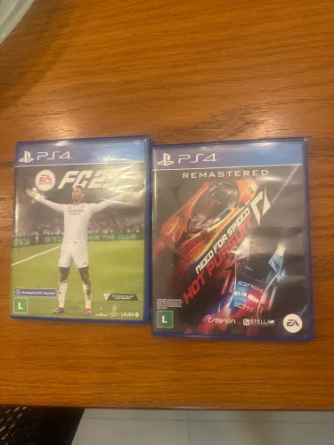 Jogos PS4 FC25 e Need For Speed Hot Pursuit (Ea Fc 25 150 reais) (NFS 110 reais)