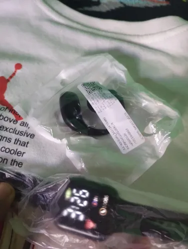 Relógio digital + brinde fone de ouvido bluetooth
