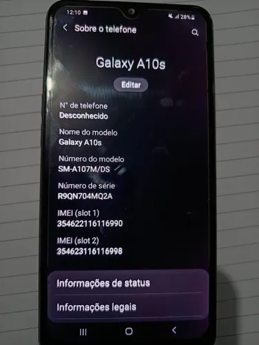 Smartphone Samsung A10S