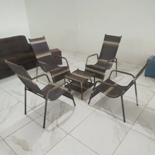 Conjunto de área completo (NOVO) CONFORTÁVEL E RESISTENTE - RECEBA NO CONFORTO DO SEU LAR
