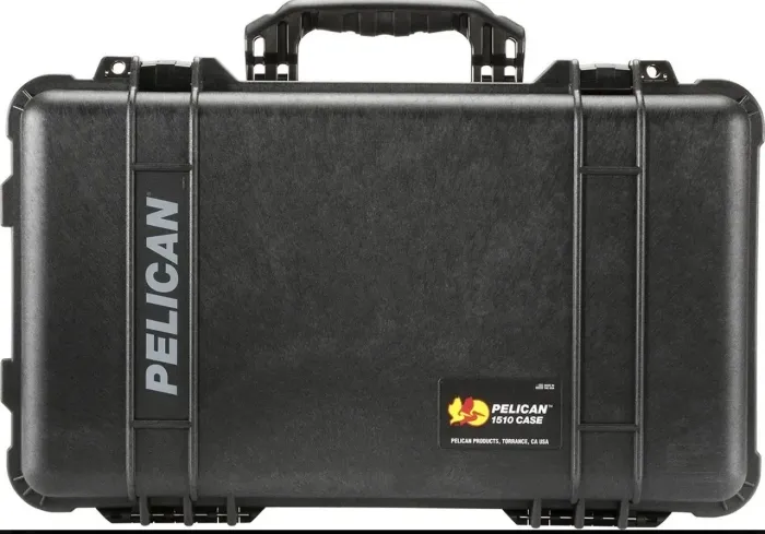 Pelican Capa 1510 com divisórias Trekpack - Preta