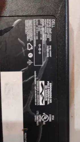 Carregqdor Fonte Dell 9,5volts