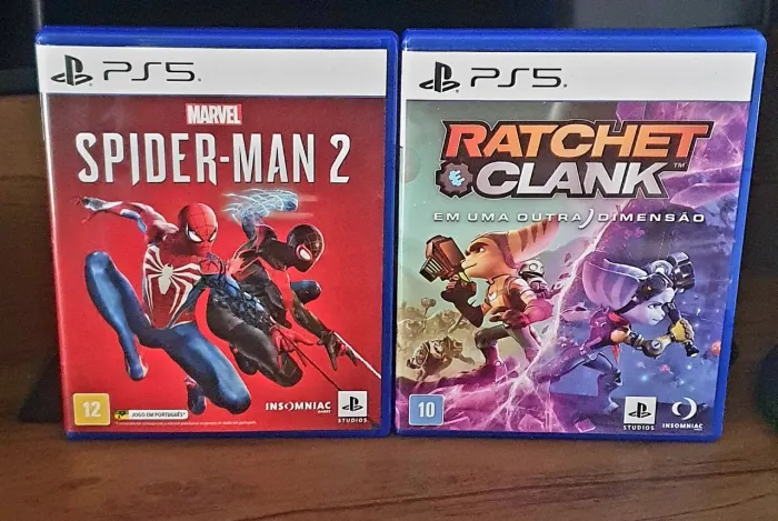 Spider Man 2 + Ratchet e Clank PS5