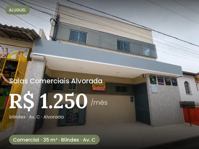 Alugo salas comerciais na alvorada - Av. C perto dos Franceses
